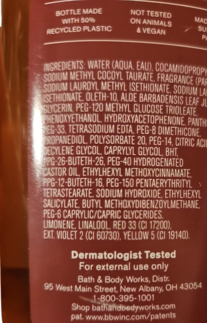 Bath & Body Strawberry Snowflakes Body Wash - 10 fl.oz.  - Amazing Strawberry Scent