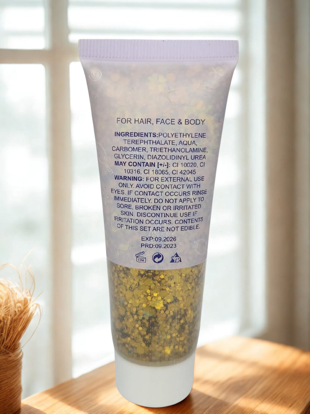Meicoly Gold Body Glitter