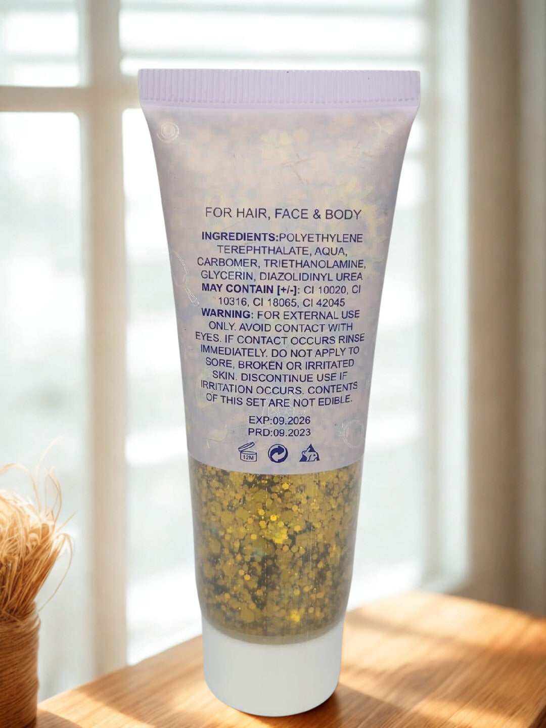 Meicoly Gold Body Glitter