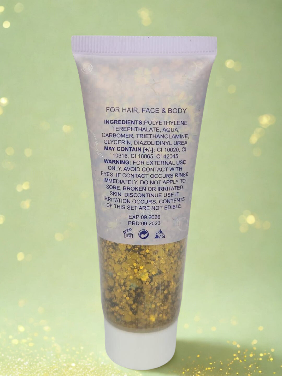 Meicoly Gold Body Glitter