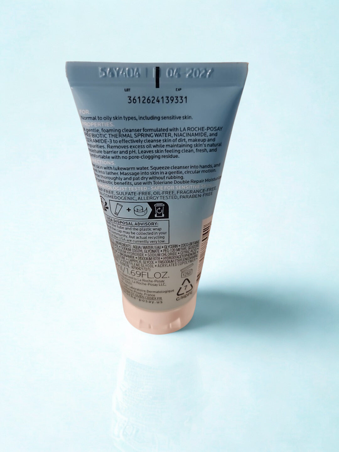 La Roche Posay Purifying Foaming Cleanser - 1.69 fl. oz.