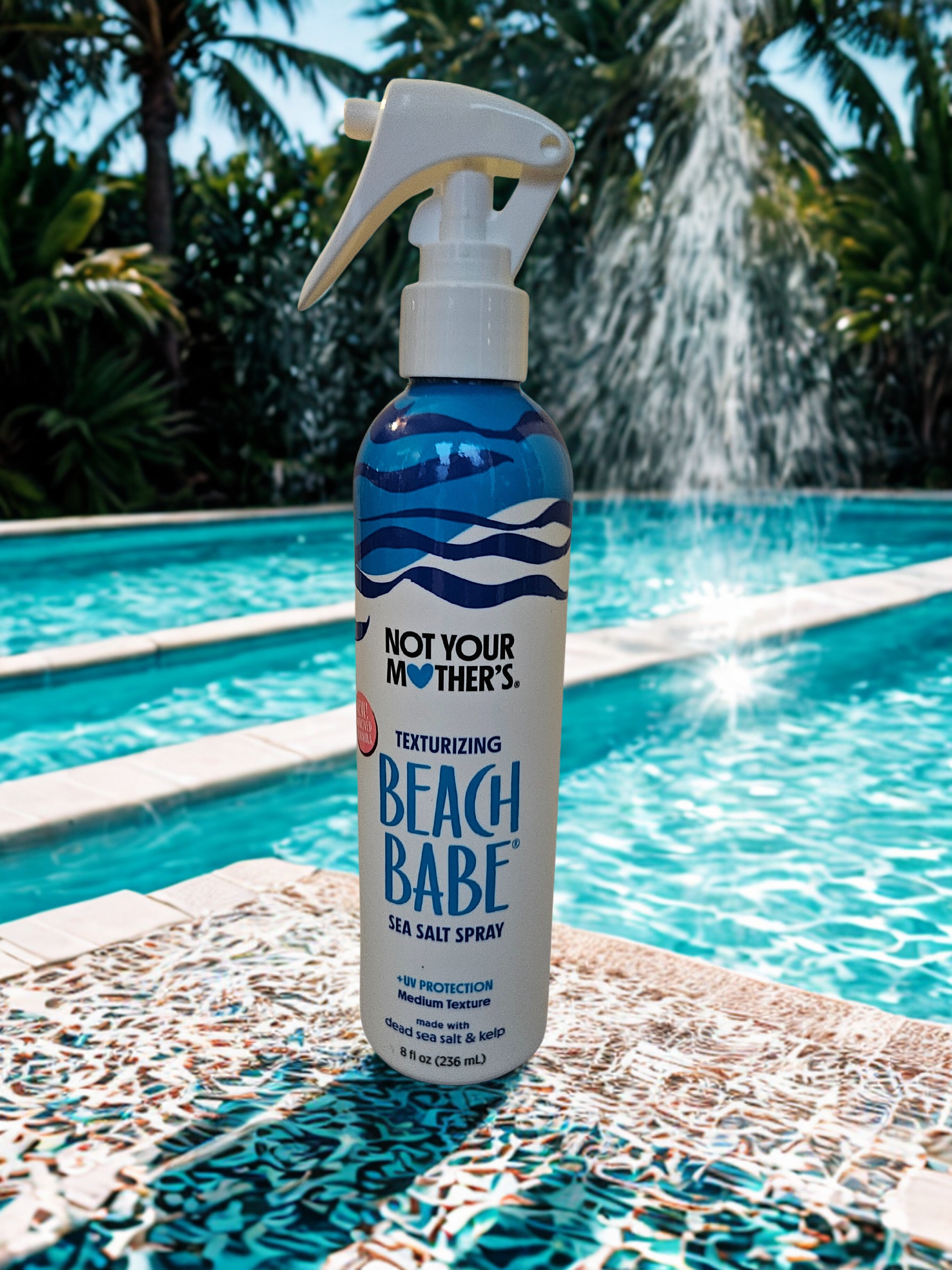 Not Your Mother's Texturizing Beach Babe Sea Salt Spray + UV Protection Medium Texture - 8 fl oz.