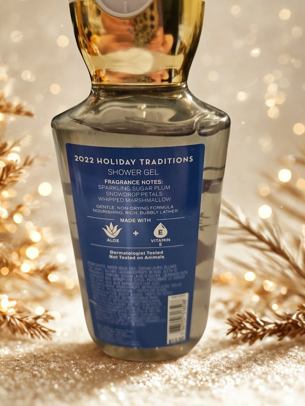 Bath & Body Iced Sugar Plum Shower Gel  - 8 fl. Oz. Scent of the Holidays