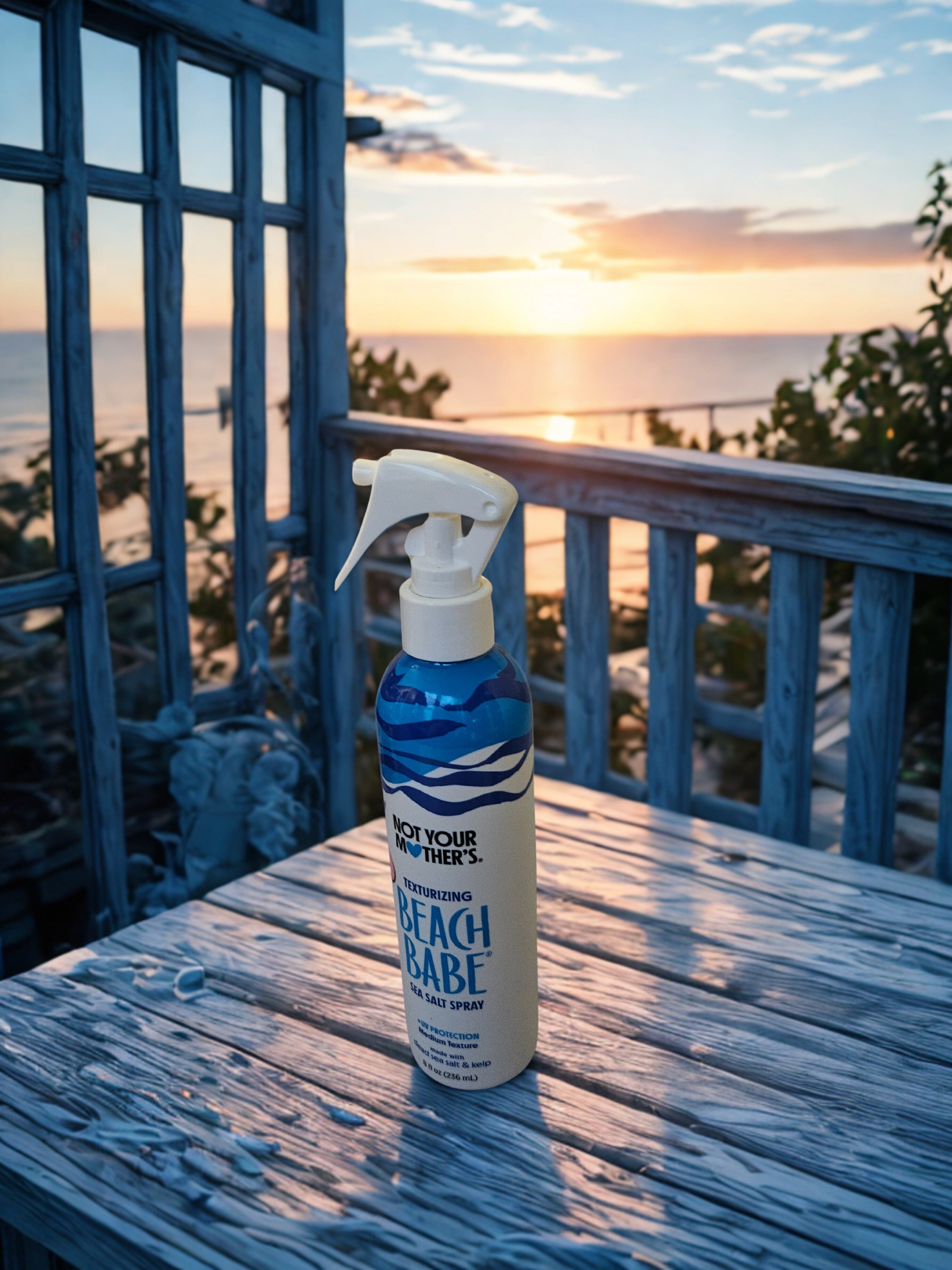 Not Your Mother's Texturizing Beach Babe Sea Salt Spray + UV Protection Medium Texture - 8 fl oz.