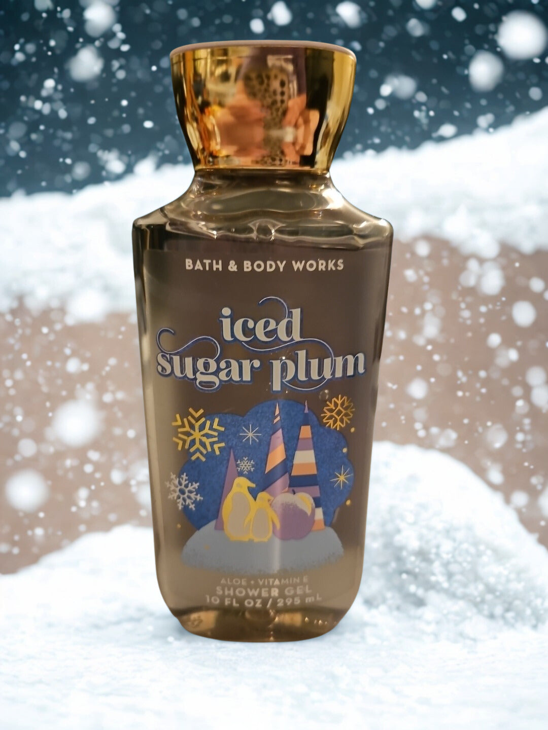 Bath & Body Iced Sugar Plum Shower Gel  - 8 fl. Oz. Scent of the Holidays