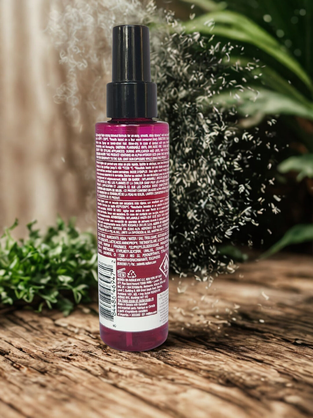 Redken Quick Blow Out Flash Drying, 450°F/230°C Heat Protecting Spray 4.2 fl. oz.