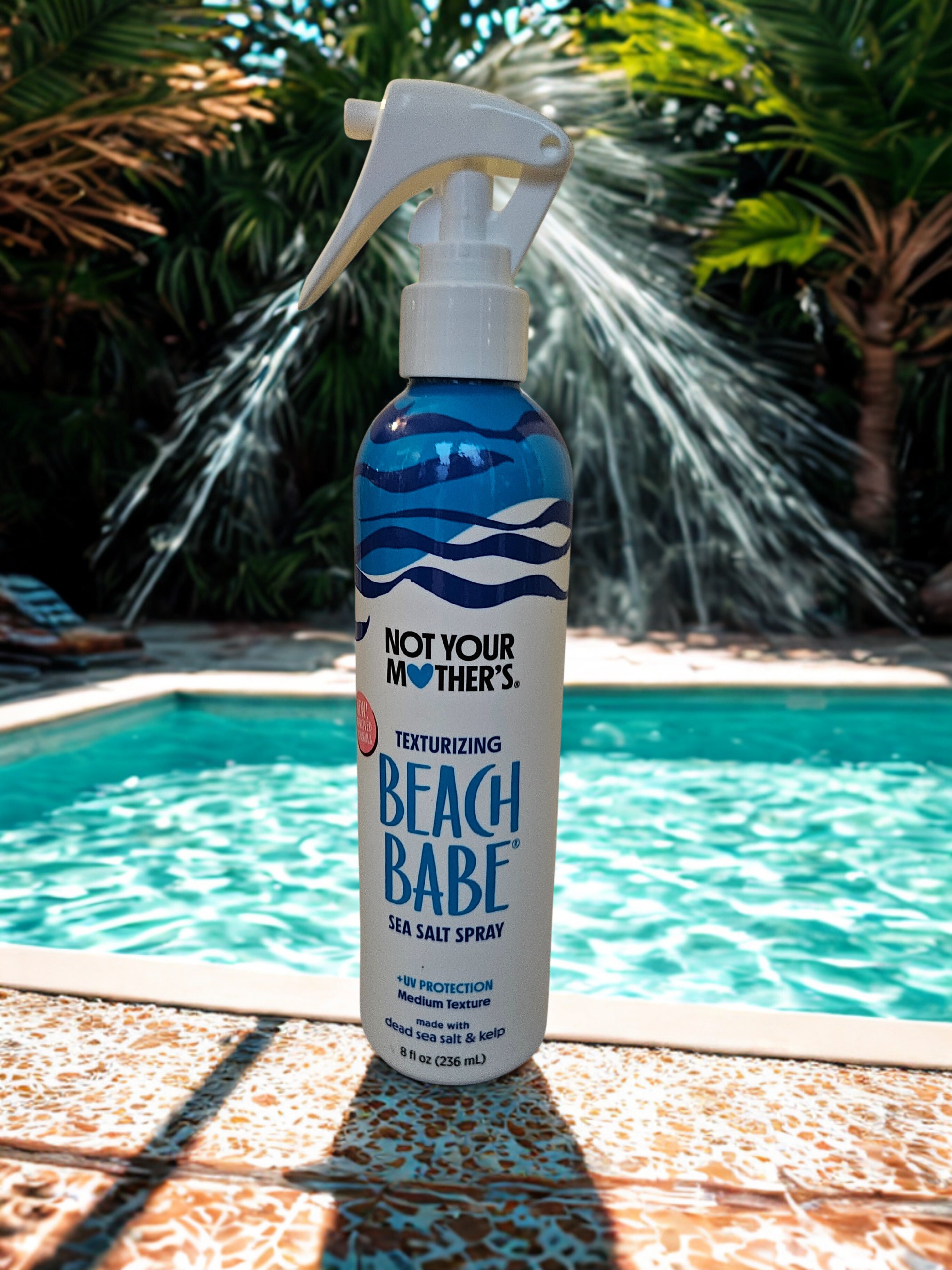 Not Your Mother's Texturizing Beach Babe Sea Salt Spray + UV Protection Medium Texture - 8 fl oz.