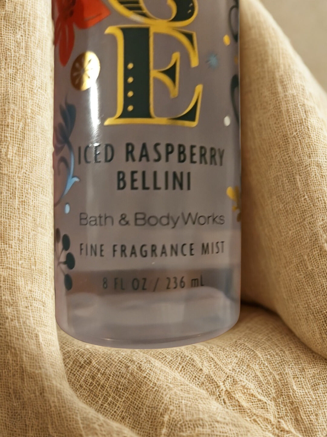 Bath & Body Works Peace Iced Raspberry Fragrance Mist 8 fl. oz. - Perfect for the Holidays