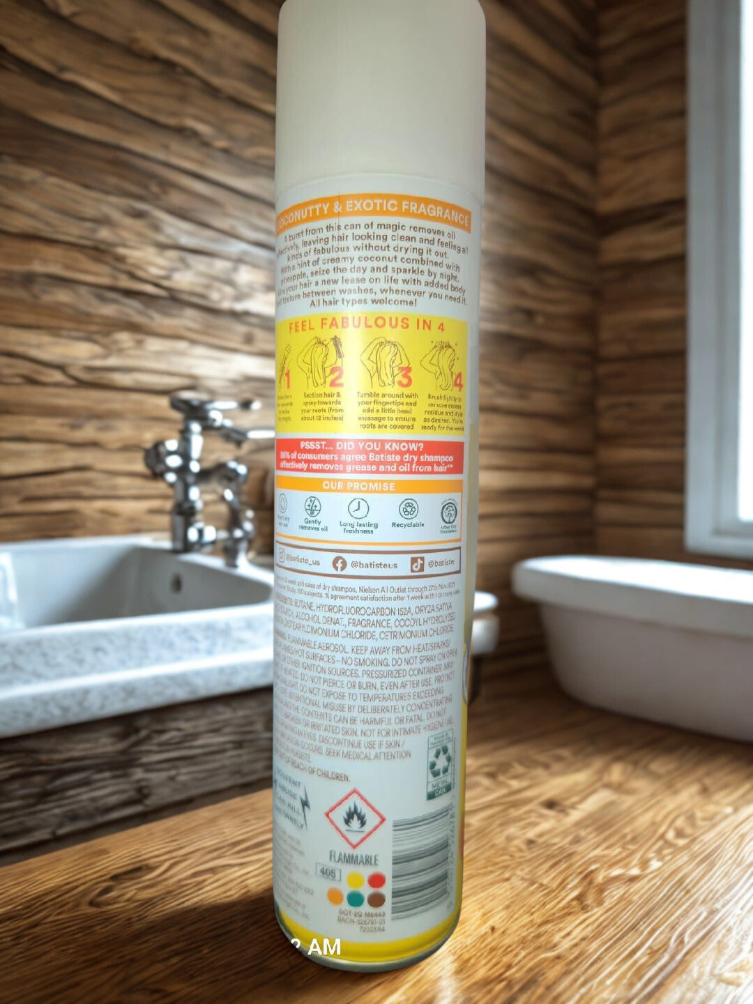 Batiste Tropical Exotic Coconut Dry Shampoo - 5.71 oz.