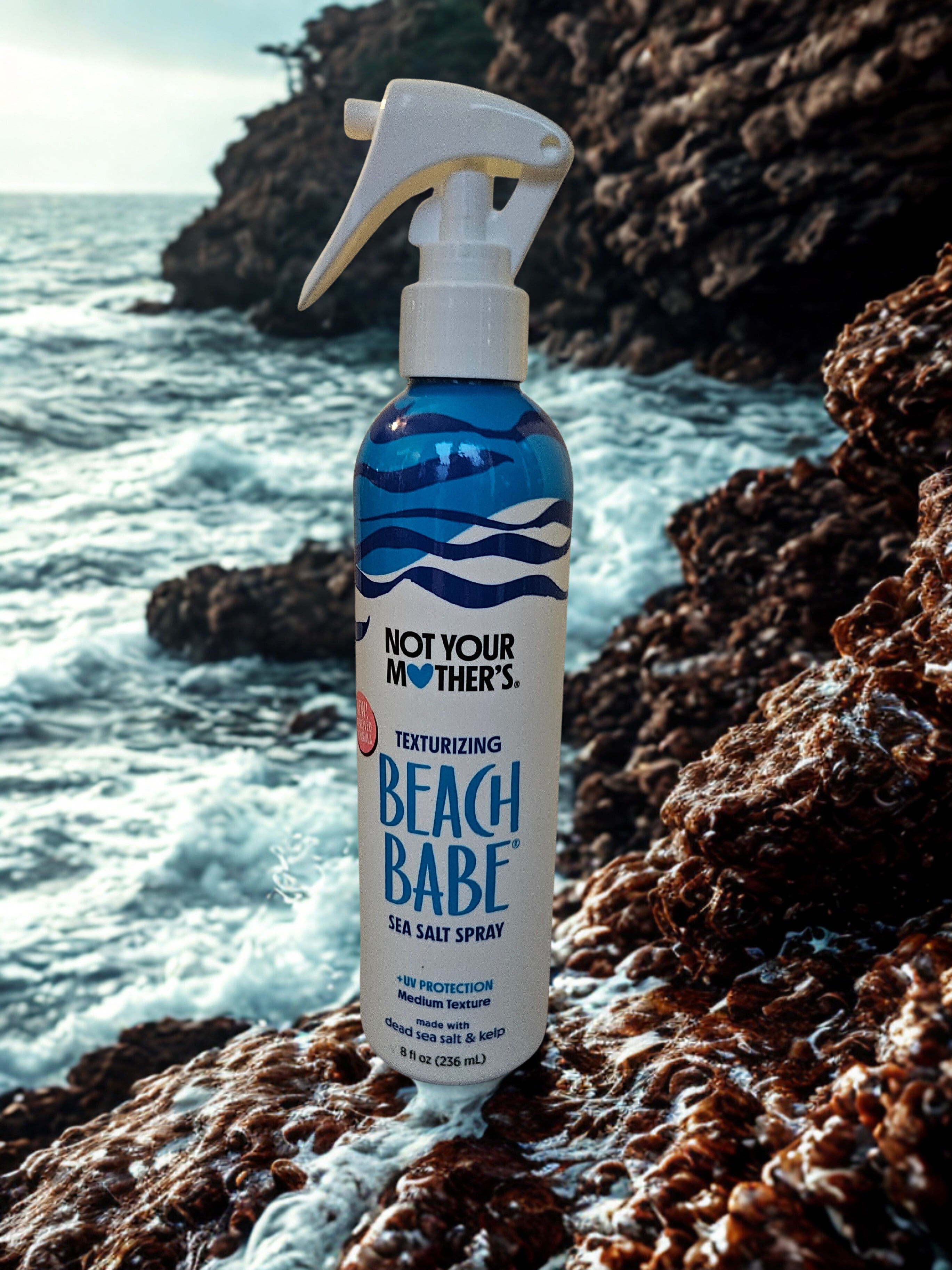 Not Your Mother's Texturizing Beach Babe Sea Salt Spray + UV Protection Medium Texture - 8 fl oz.