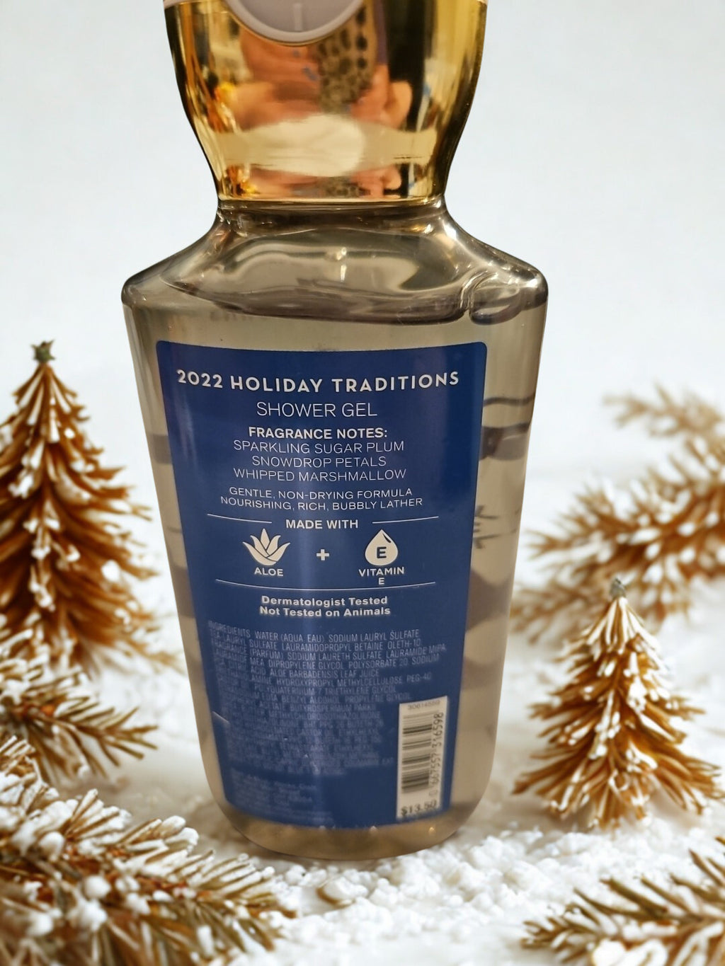 Bath & Body Iced Sugar Plum Shower Gel  - 8 fl. Oz. Scent of the Holidays