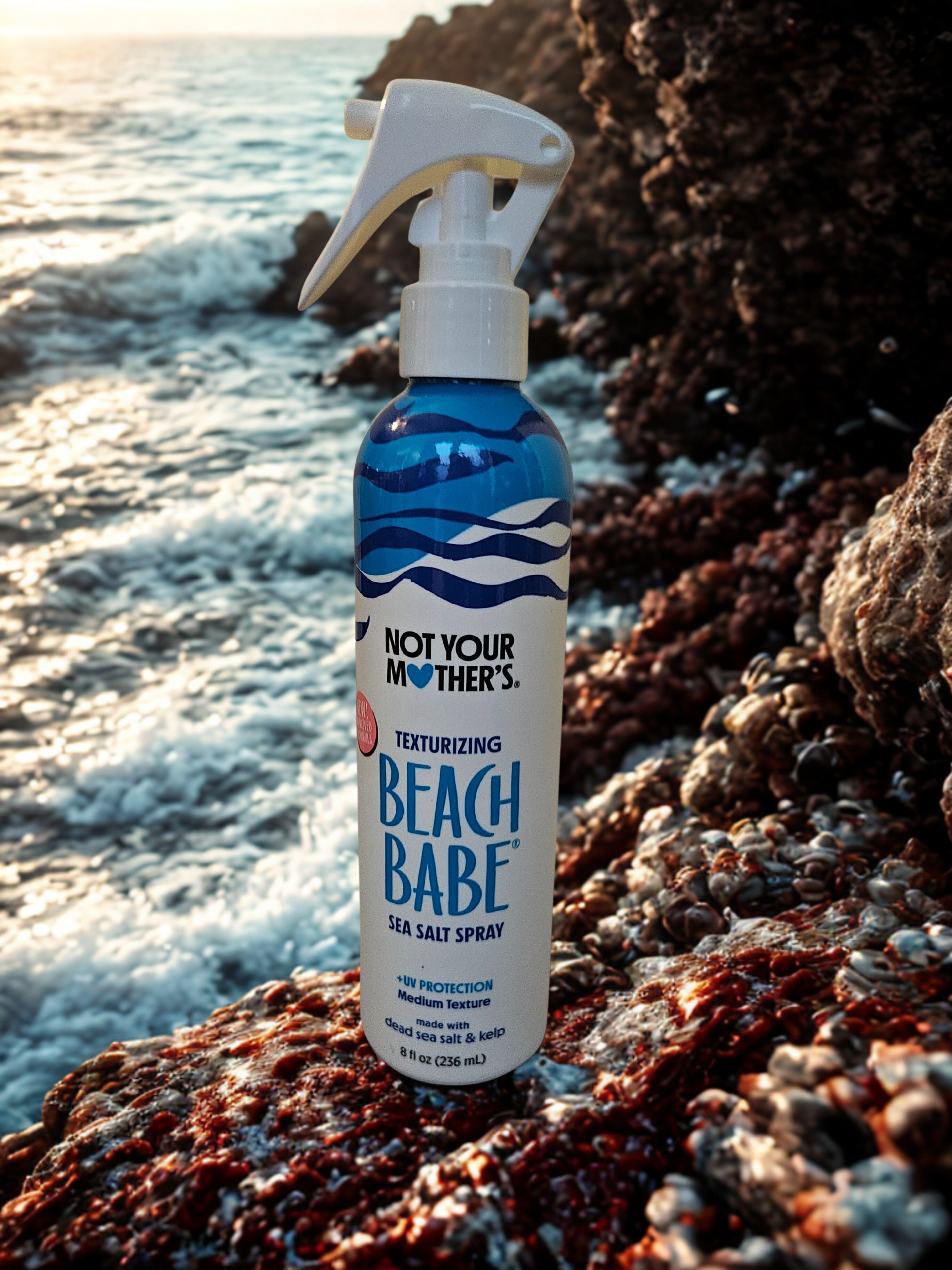 Not Your Mother's Texturizing Beach Babe Sea Salt Spray + UV Protection Medium Texture - 8 fl oz.