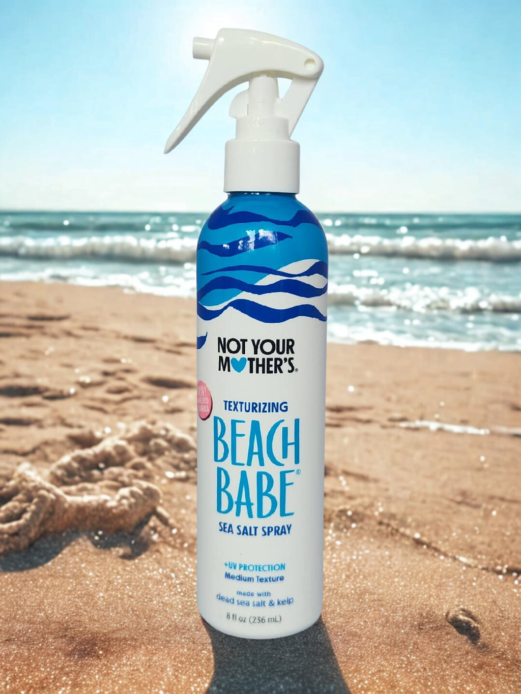 Not Your Mother's Texturizing Beach Babe Sea Salt Spray + UV Protection Medium Texture - 8 fl oz.