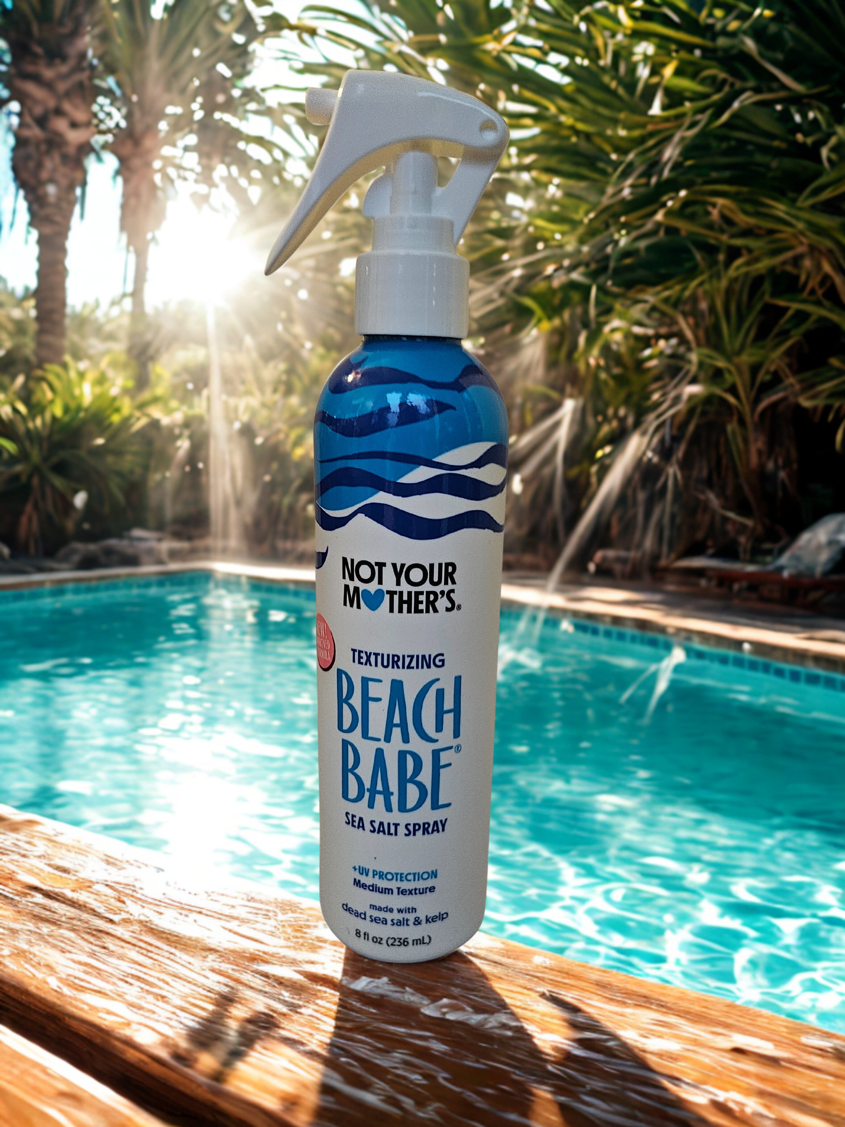 Not Your Mother's Texturizing Beach Babe Sea Salt Spray + UV Protection Medium Texture - 8 fl oz.
