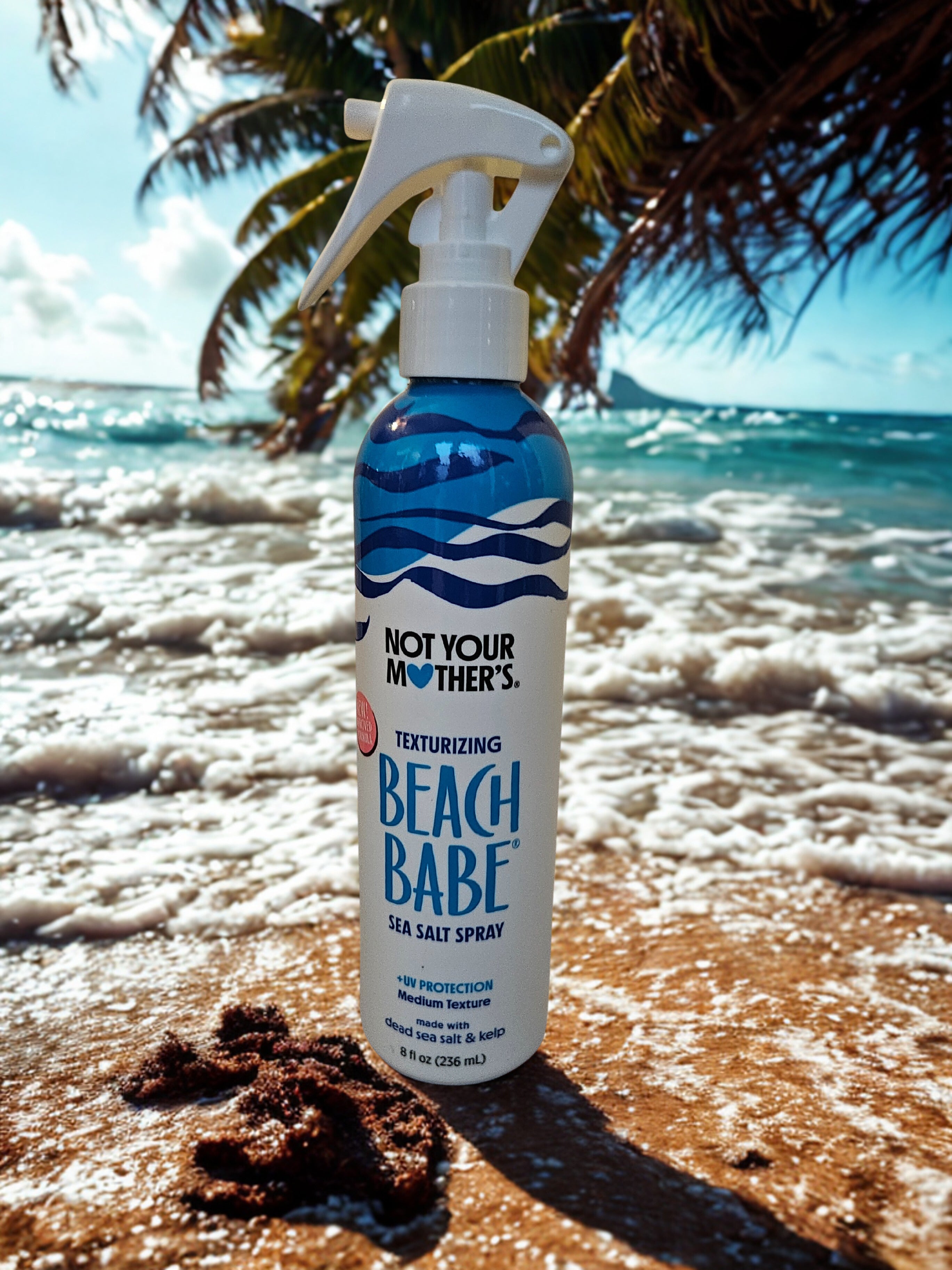 Not Your Mother's Texturizing Beach Babe Sea Salt Spray + UV Protection Medium Texture - 8 fl oz.