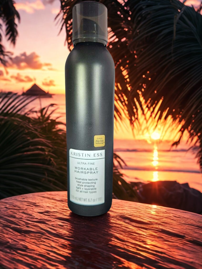 Kristin Ess Ultra Fine Workable Hair Spray - 6.7 Oz