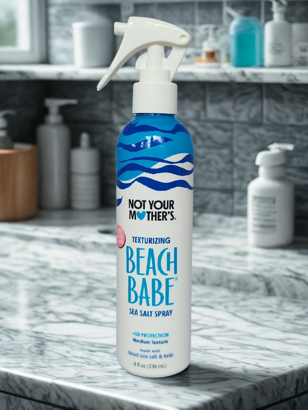 Not Your Mother's Texturizing Beach Babe Sea Salt Spray + UV Protection Medium Texture - 8 fl oz.