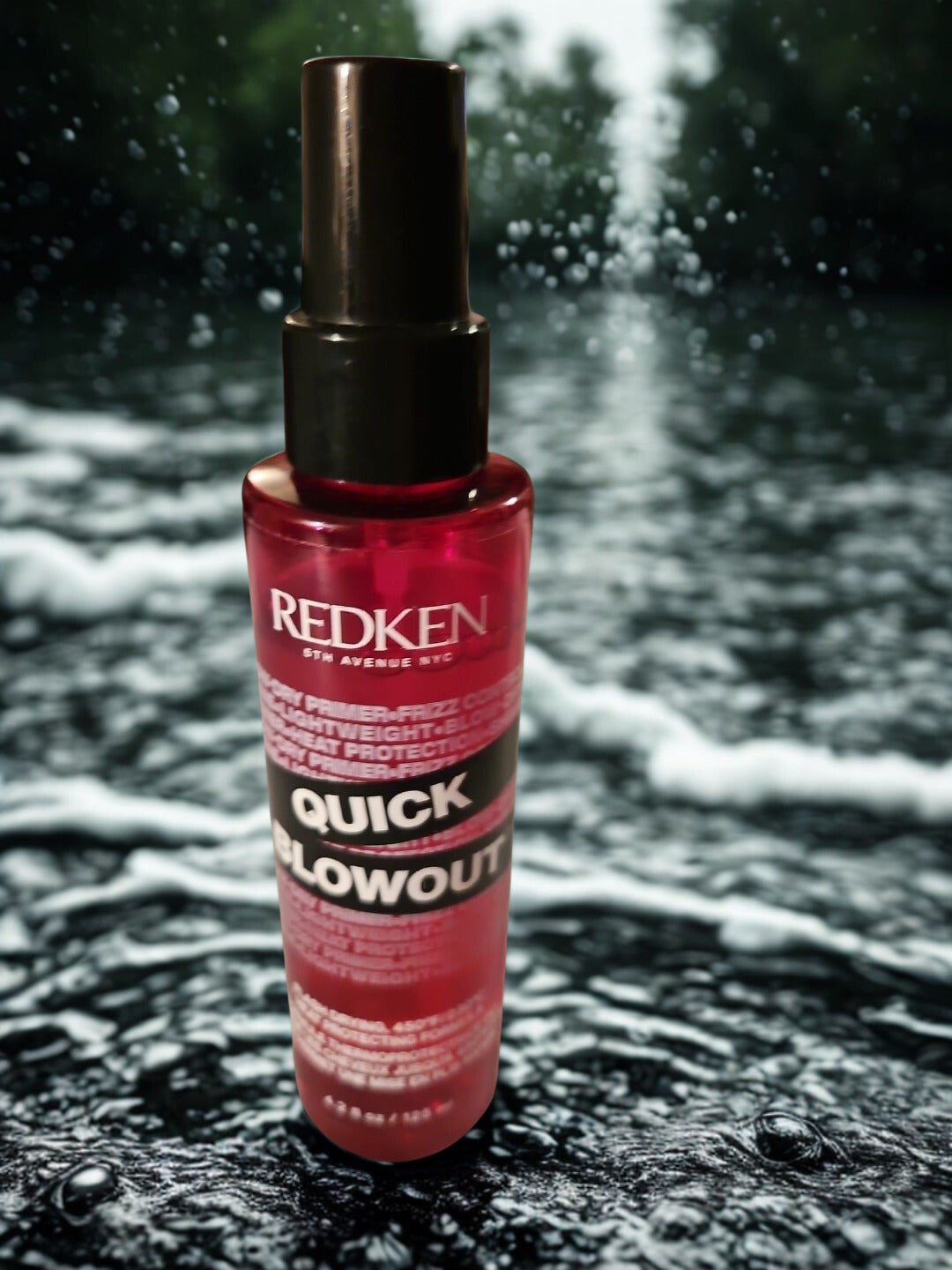 Redken Quick Blow Out Flash Drying, 450°F/230°C Heat Protecting Spray 4.2 fl. oz.