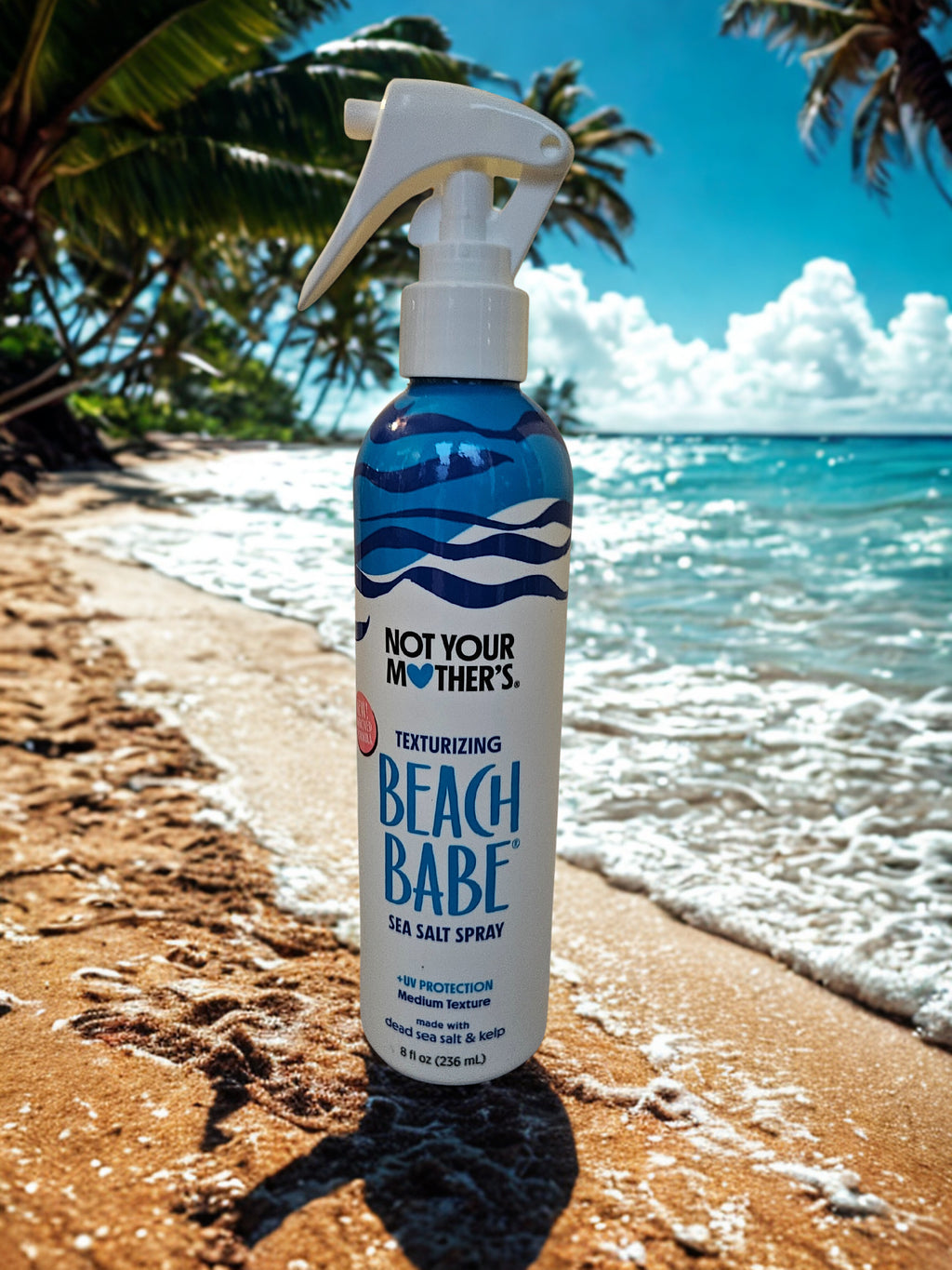Not Your Mother's Texturizing Beach Babe Sea Salt Spray + UV Protection Medium Texture - 8 fl oz.