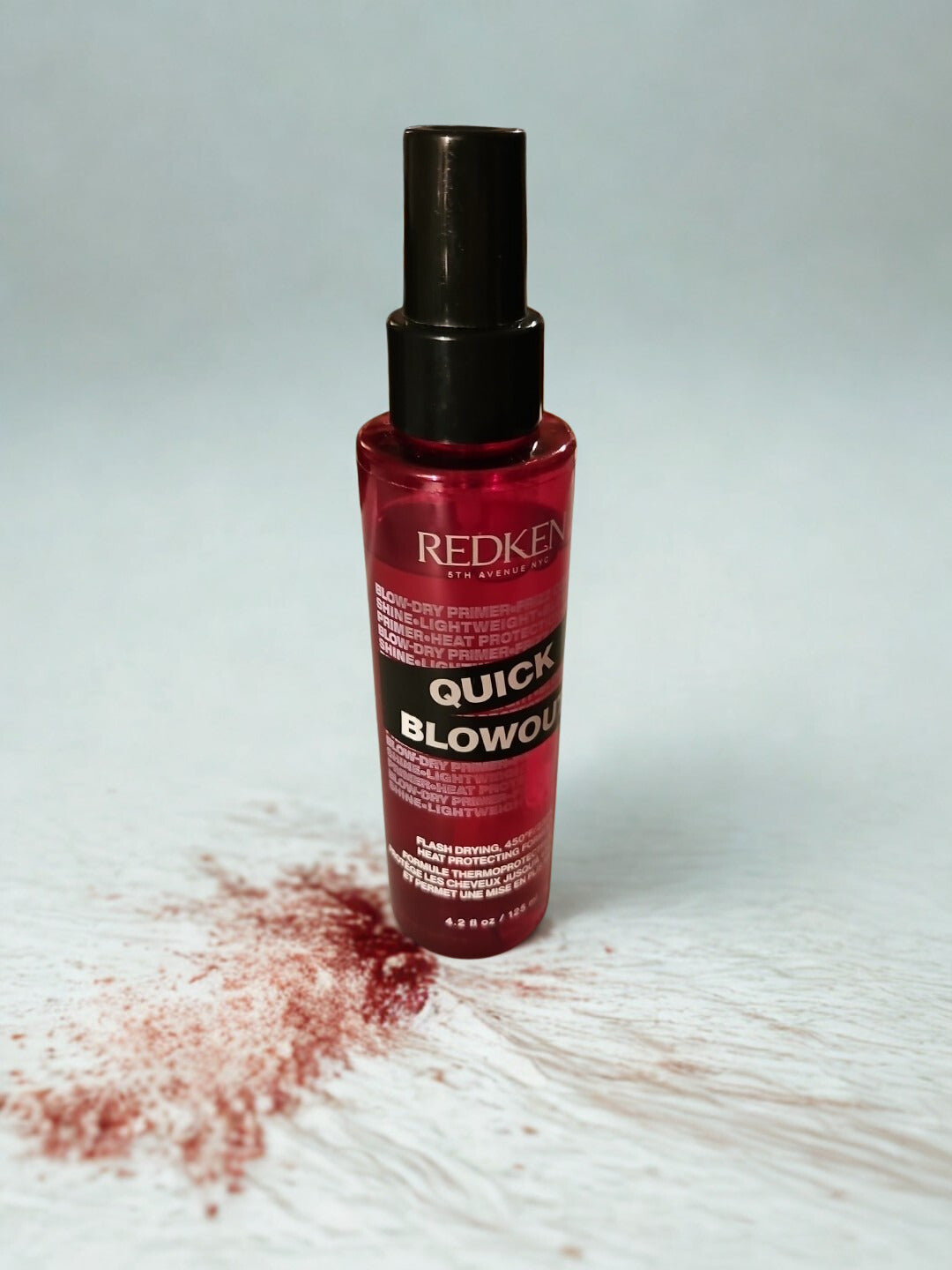 Redken Quick Blow Out Flash Drying, 450°F/230°C Heat Protecting Spray 4.2 fl. oz.