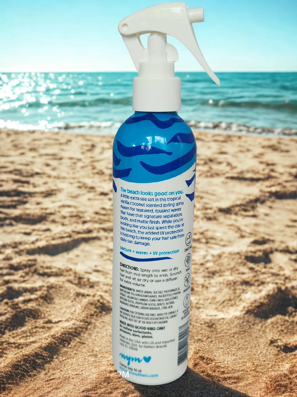 Not Your Mother's Texturizing Beach Babe Sea Salt Spray + UV Protection Medium Texture - 8 fl oz.