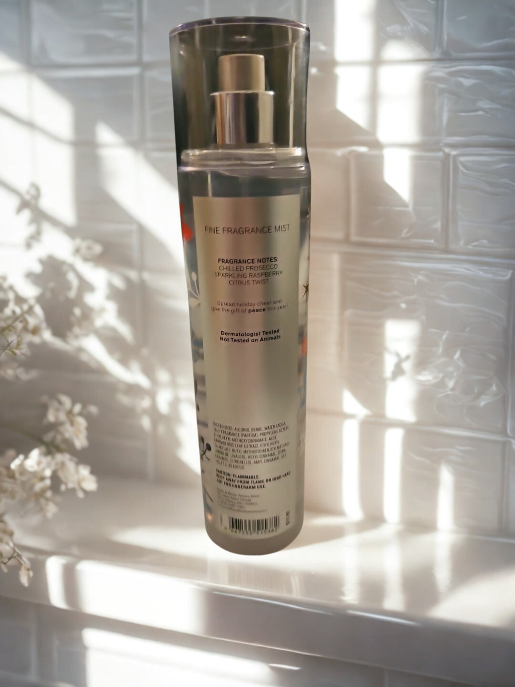 Bath & Body Works Peace Iced Raspberry Fragrance Mist 8 fl. oz. - Perfect for the Holidays