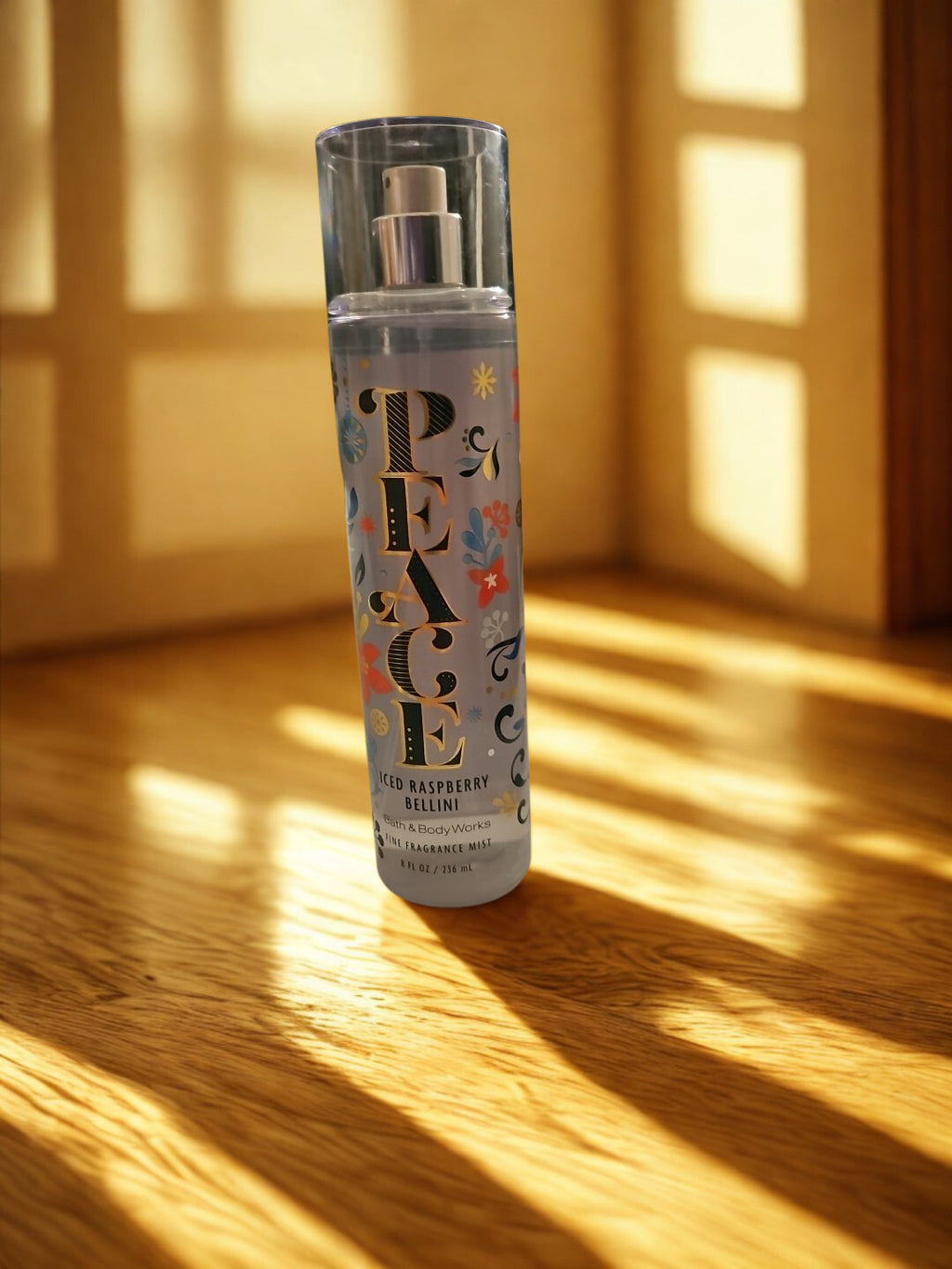 Bath & Body Works Peace Iced Raspberry Fragrance Mist 8 fl. oz. - Perfect for the Holidays