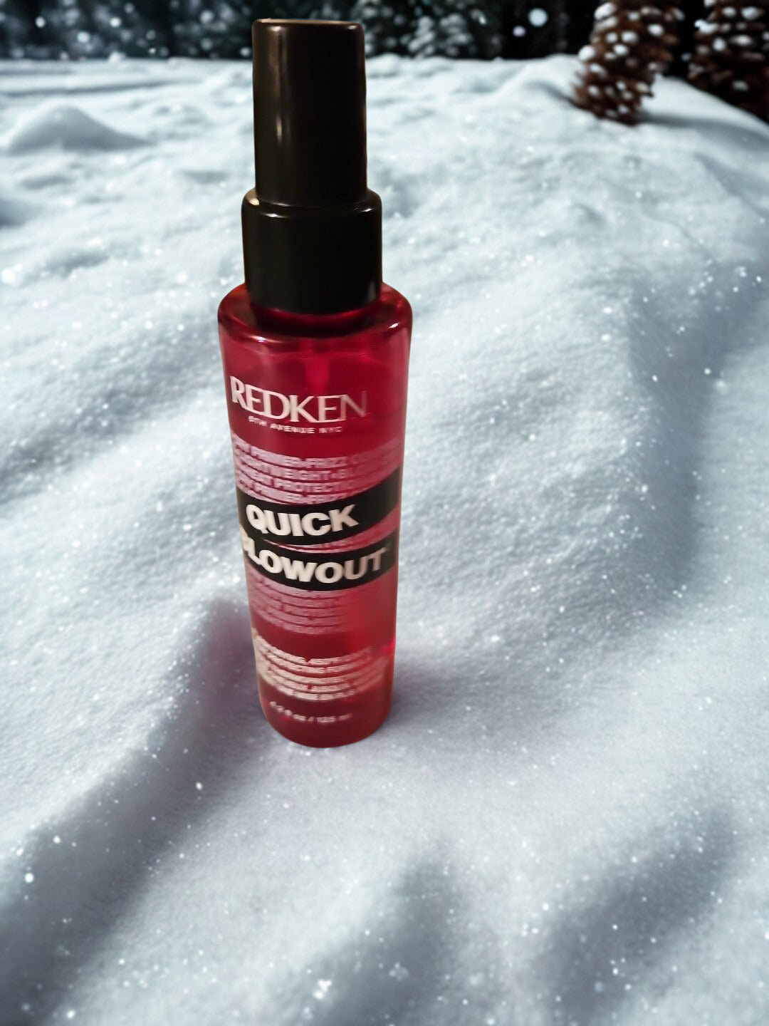 Redken Quick Blow Out Flash Drying, 450°F/230°C Heat Protecting Spray 4.2 fl. oz.