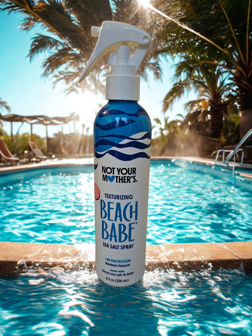 Not Your Mother's Texturizing Beach Babe Sea Salt Spray + UV Protection Medium Texture - 8 fl oz.